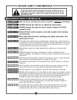 Preview for 4 page of Current Tools 292 Operating, Maintenance, Safety And Parts Manual