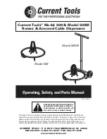 Current Tools 509 Operating, Safety And Parts Manual preview