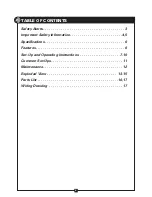 Preview for 2 page of Current Tools 66 Operating, Maintenance, Safety And Parts Manual