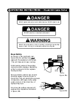 Preview for 36 page of Current Tools 8085 Operating, Maintenance, Safety And Parts Manual