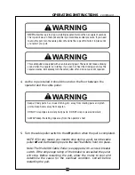 Preview for 38 page of Current Tools 8085 Operating, Maintenance, Safety And Parts Manual