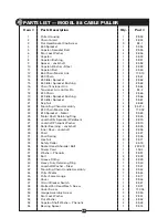 Preview for 42 page of Current Tools 8085 Operating, Maintenance, Safety And Parts Manual