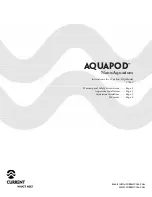 Предварительный просмотр 1 страницы Current Aquapod HQI 7049 Instructions Manual