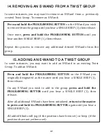 Предварительный просмотр 37 страницы Current E-WAND Installation Manual And User'S Manual