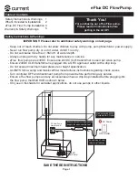 Current eFlux DC Installation Instructions предпросмотр