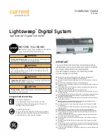 Предварительный просмотр 1 страницы Current Lightsweep Installation Manual