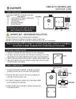 Preview for 1 page of Current Mini LOOP BT Quick Start Manual