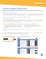 Preview for 2 page of Current WA100-PM Installation Instructions Manual