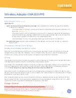 Preview for 4 page of Current WA100-PM Installation Instructions Manual