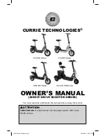 Currier Tech 1000 DD Series Owner'S Manual preview