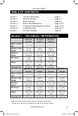 Предварительный просмотр 3 страницы Currier Tech 300 Series Owner'S Manual