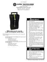 Preview for 1 page of Currier Tech BA-PK24-004 Manual