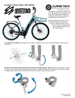 Предварительный просмотр 1 страницы Currier Tech IZIP E3Metro Assembly & Usage Manual