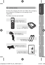 Предварительный просмотр 5 страницы Currys Essentials C11DECT10 Instruction Manual