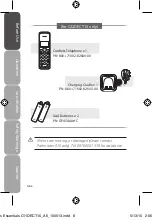 Предварительный просмотр 6 страницы Currys Essentials C11DECT10 Instruction Manual