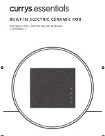 Currys Essentials CCHOBKN13 Instruction & Installation Manual preview