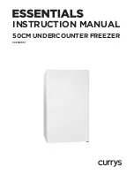 Preview for 1 page of Currys Essentials CUF50W12 Instruction Manual