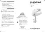 Currys Essentials C12HMW17 Instruction Manual предпросмотр