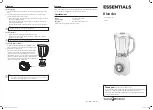 Предварительный просмотр 3 страницы Currys Essentials C15BW19 Instruction Manual