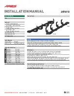 Curt Group Aries 2074113 Installation Manual preview