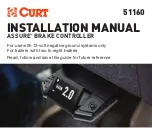 Curt Manufacturing ASSURE 51160 Installation Manual предпросмотр