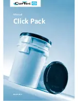 Preview for 1 page of Curtec Click Pack Manual