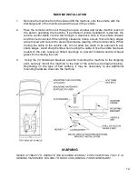 Предварительный просмотр 12 страницы Curtis Dyna-Fog 2742 Manual