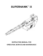 Curtis Dyna-Fog SUPERHAWK II 1 Series Installation, Operation, Service And Maintenance Instructions предпросмотр