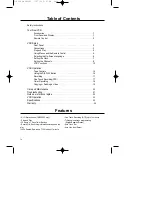 Preview for 4 page of Curtis Mathes CMV42002 Owner'S Manual