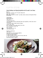 Preview for 8 page of Curtis Stone 522936 Recipes And Usage Instructions