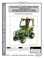 Preview for 1 page of Curtis 1JD2305AS Installation Instructions Manual