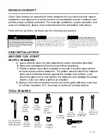 Preview for 2 page of Curtis 1JD2305AS Installation Instructions Manual