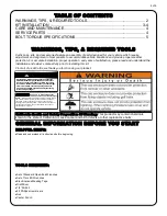 Preview for 2 page of Curtis 1POLXP1000GS Installation & Owner'S Manual