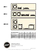 Preview for 2 page of Curtis ALPHA AW- 2 Brochure & Specs