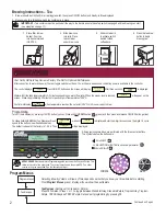 Предварительный просмотр 2 страницы Curtis CBP Service Manual