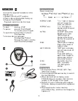 Preview for 7 page of Curtis CDMP364 Operating Instructions Manual