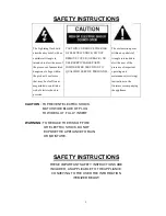 Preview for 2 page of Curtis CR1252 Instruction Manual