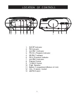 Preview for 6 page of Curtis CR3988 Owner'S Manual