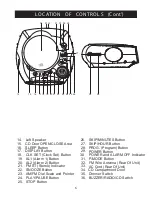 Preview for 7 page of Curtis CR3988 Owner'S Manual