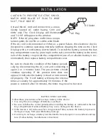 Предварительный просмотр 9 страницы Curtis CR3988 Owner'S Manual