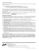 Preview for 8 page of Curtis D1000GT Service Manual