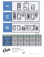 Preview for 2 page of Curtis DHG Specification Sheet