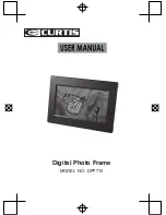 Curtis DPF710 User Manual preview