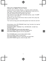 Preview for 6 page of Curtis DPF710 User Manual