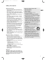 Preview for 3 page of Curtis DRC8335 User Manual