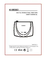 Предварительный просмотр 1 страницы Curtis DVBTUK-T3 User Manual