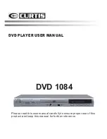 Curtis DVD 1084 User Manual preview