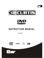 Preview for 1 page of Curtis DVD1033 Instruction Manual