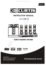 Curtis DVD6010 Instruction Manual preview