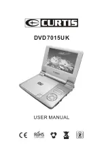 Preview for 1 page of Curtis DVD7015UK User Manual